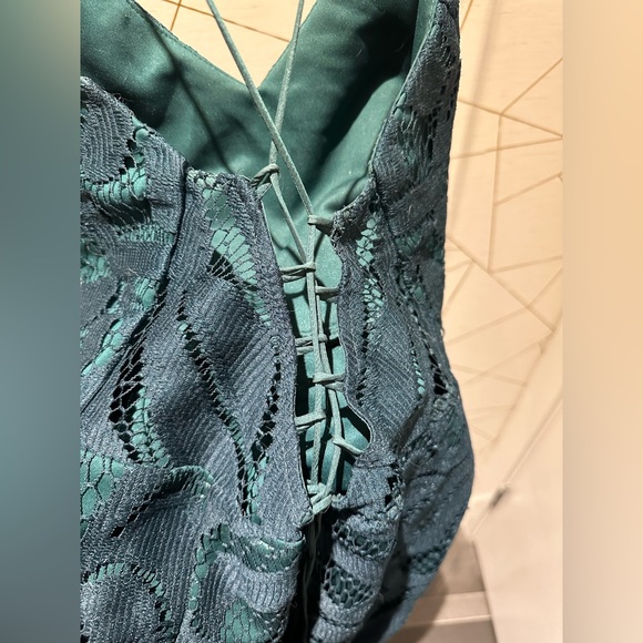 Green lace 20’s style dress - Picture 3 of 3